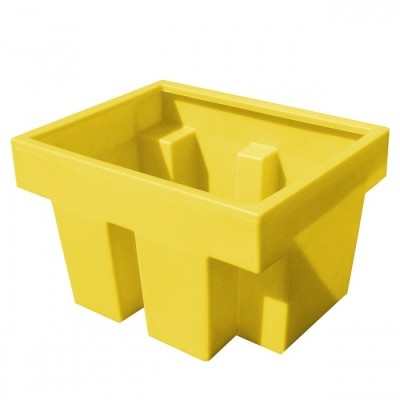 Záchytná vana pod jeden 200 l sud žlutá (záchytný objem 225 l)